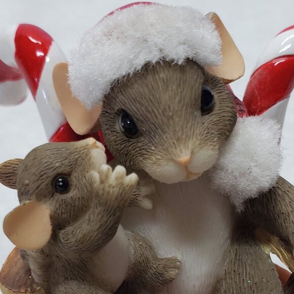 Charming Tails Secrets For Santa Figurine Christmas Collectible - Picture 7 of 10